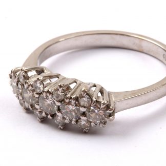 RING VITGULD DIAM TOT 0,71CT W VVS ENLIGT INSKRIPTION, 17,75MM, SVENSK IMPORT-STÄMPEL
